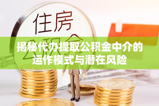 邹平揭秘代办提取公积金中介的运作模式与潜在风险