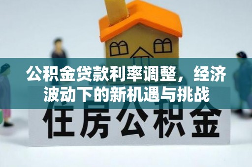 邹平公积金贷款利率调整，经济波动下的新机遇与挑战